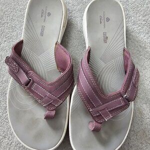 Clarks Cloudsteppers Dusty purple / mauve sz 8
